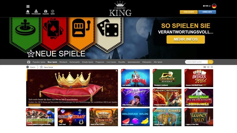 Casino King Test