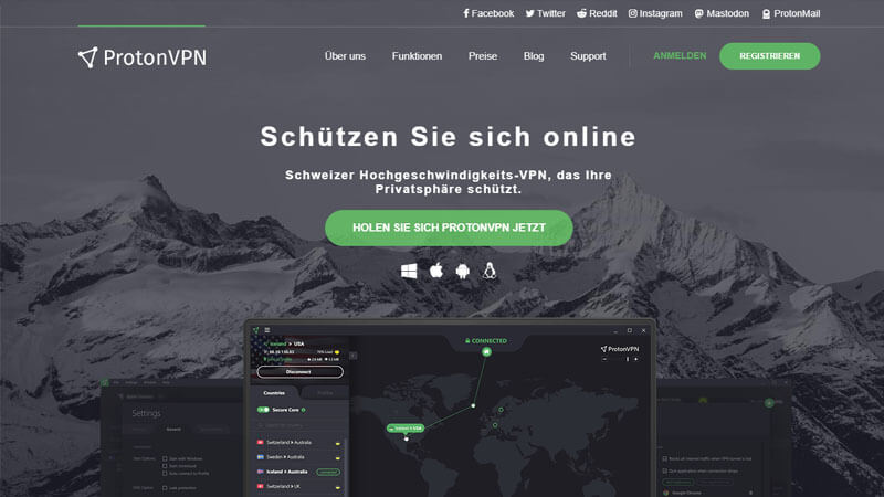 ProtonVPN Erfahrungen