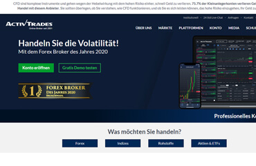 ActivTrades test online