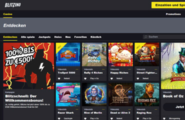 Blitzino Casino test online