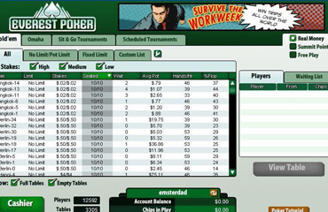 Everest Poker test online