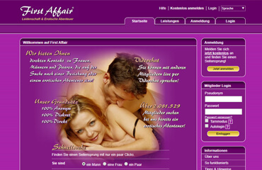 First Affair test online