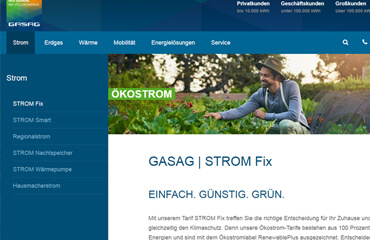 GASAG Strom test online