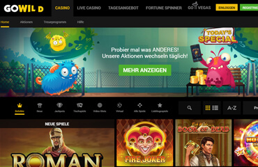 GoWild Casino test online