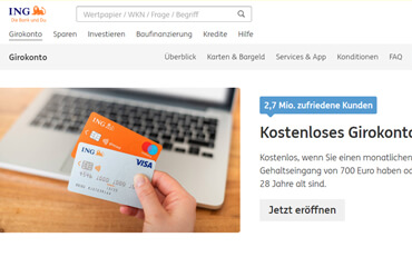 ING DiBa test online