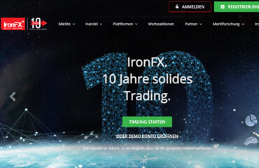 IronFX test online