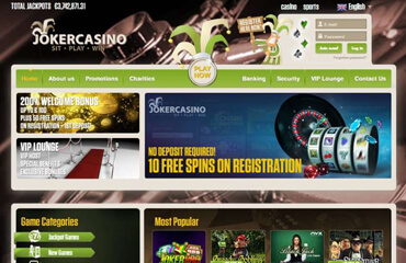 JokerCasino test online