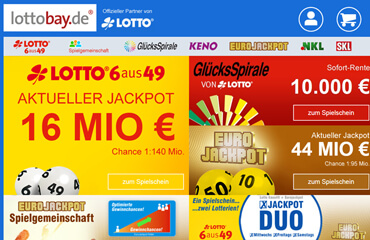 Lottobay test online
