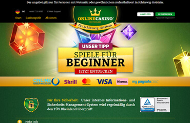 OnlineCasino.de test online