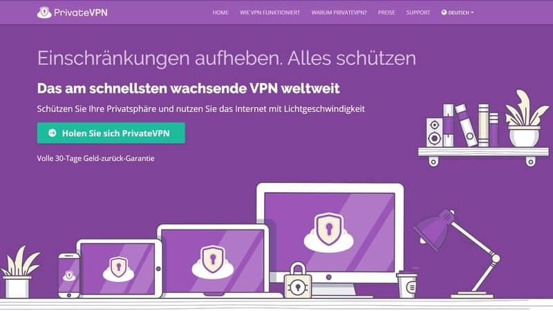 PrivateVPN Erfahrungen