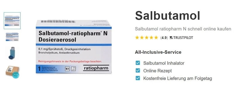 Salbutamol online kaufen