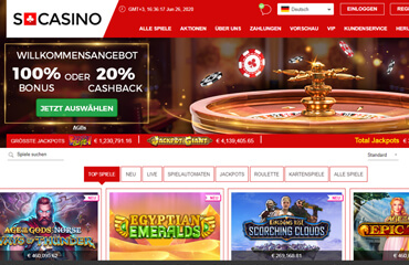 SCasino test online