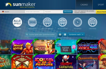 Sunmaker Casino test online