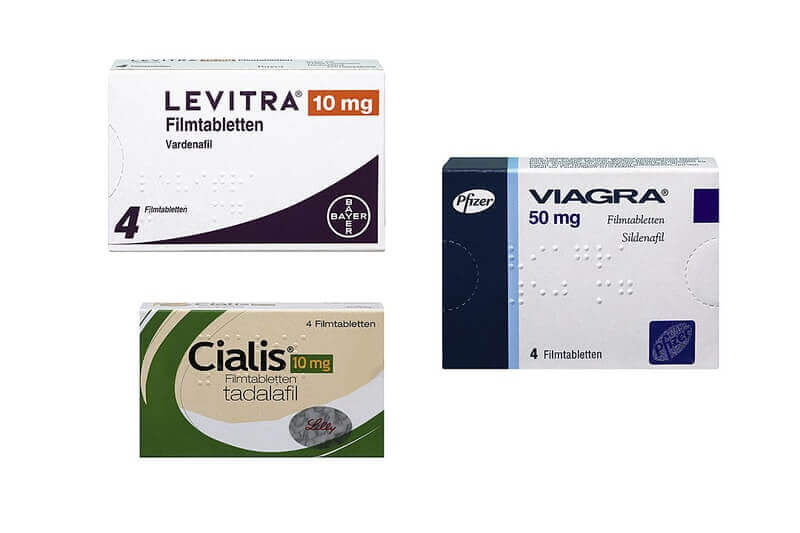 Cialis, Levitra oder Viagra